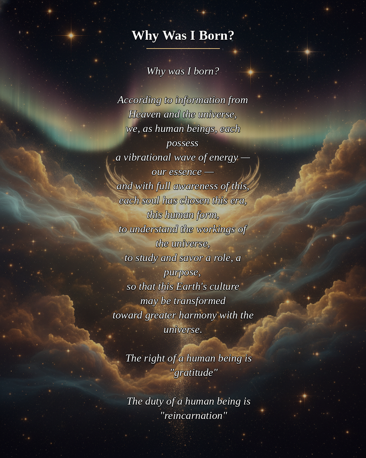 №002_Why Was I Born-