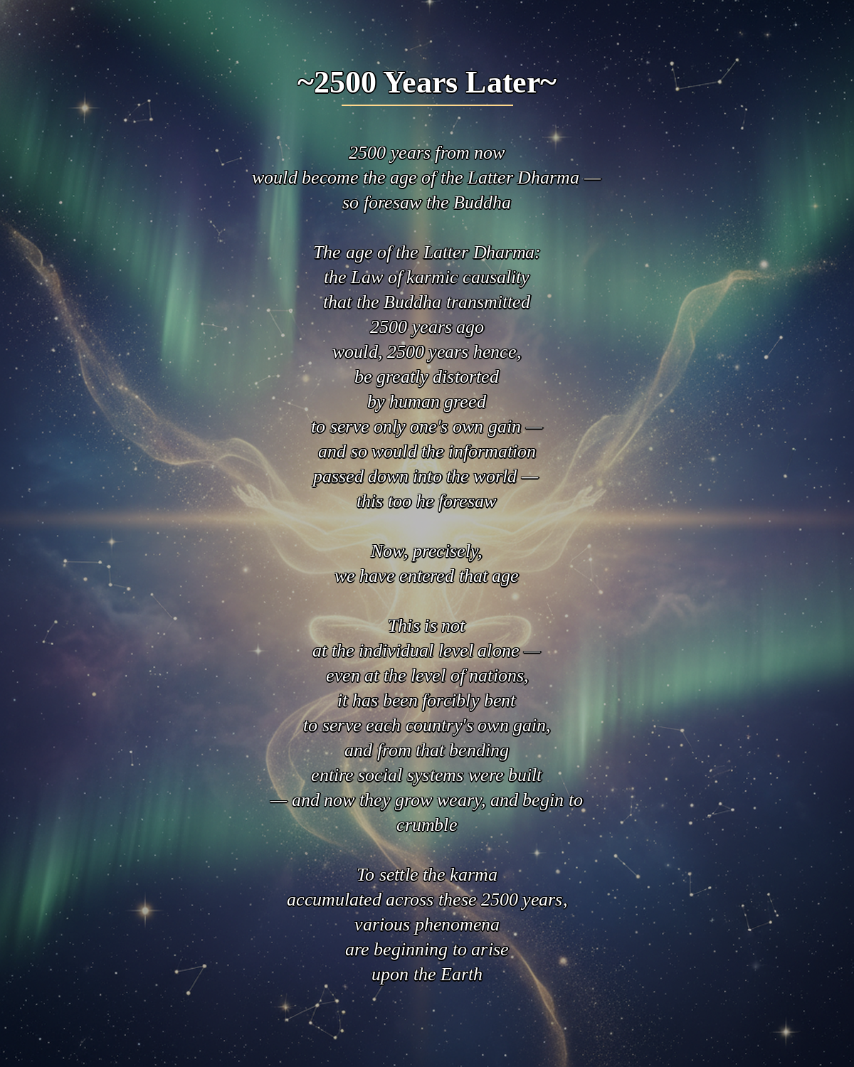 №004_~2500 Years Later~