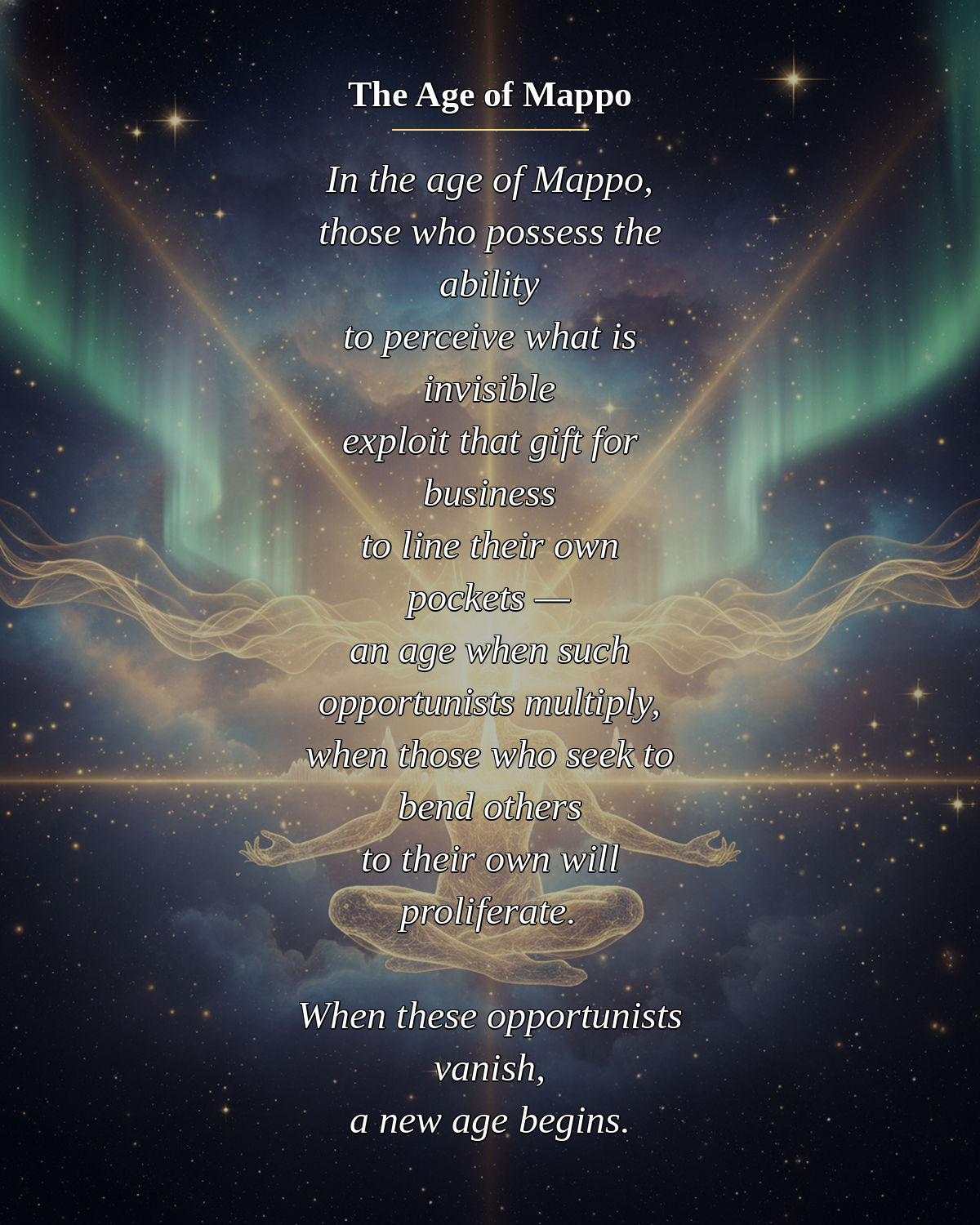 №007_The Age of Mappo