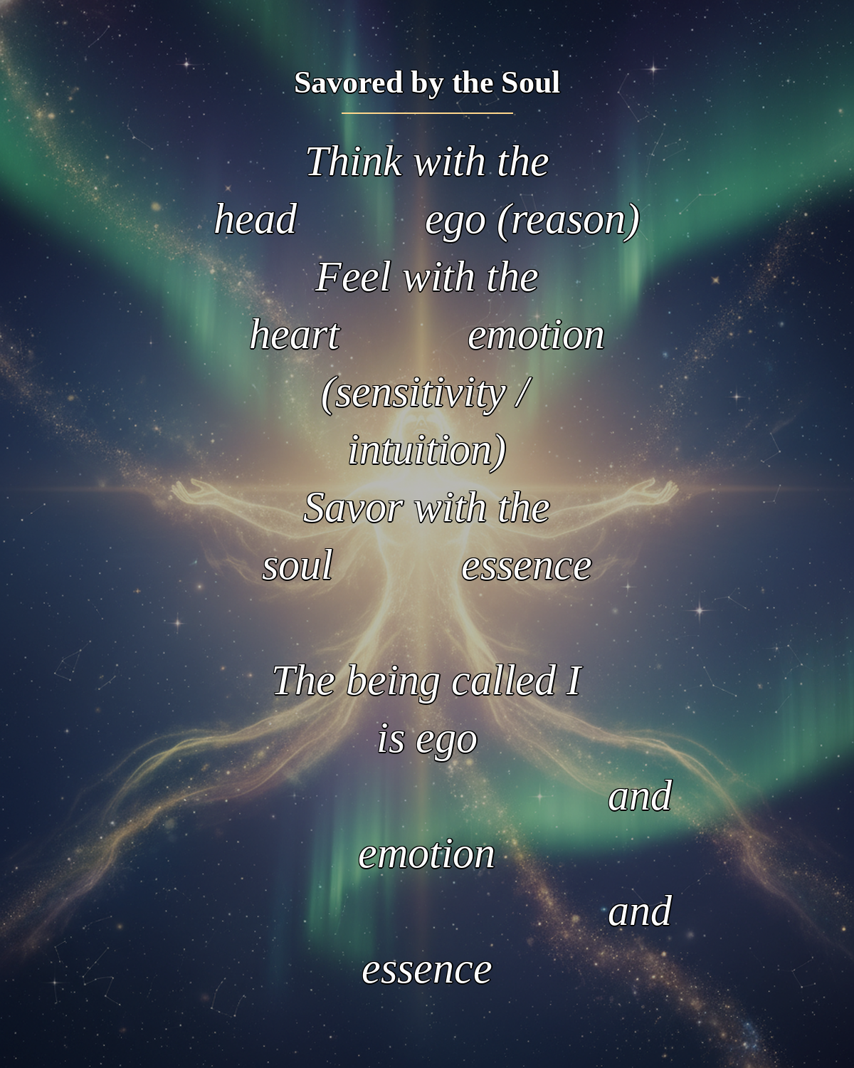 №009_Savored by the Soul