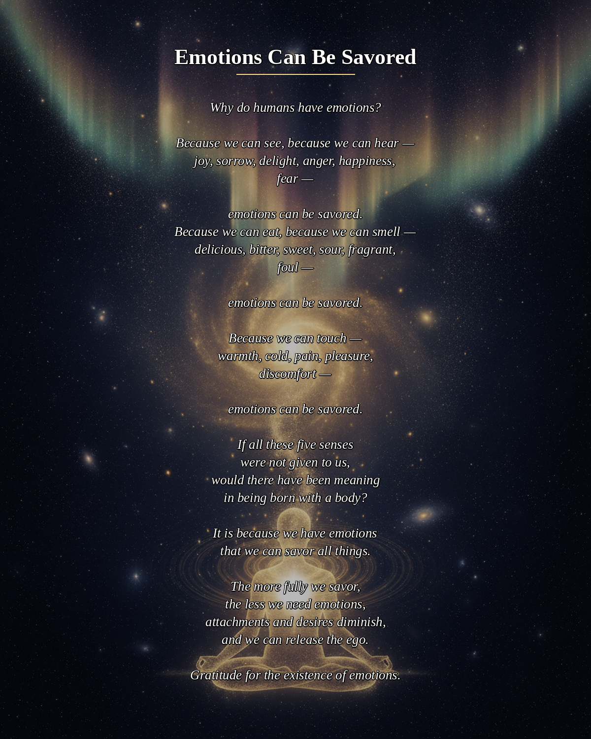 №039_Emotions Can Be Savored