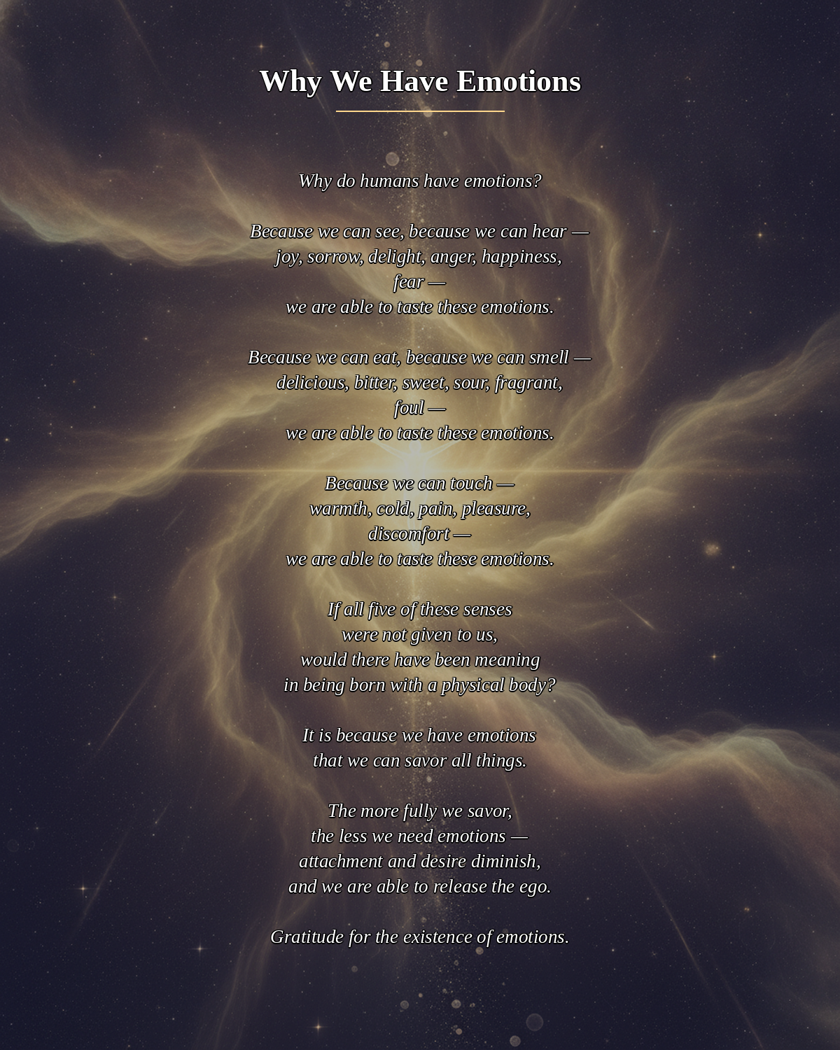 №040_Why We Have Emotions