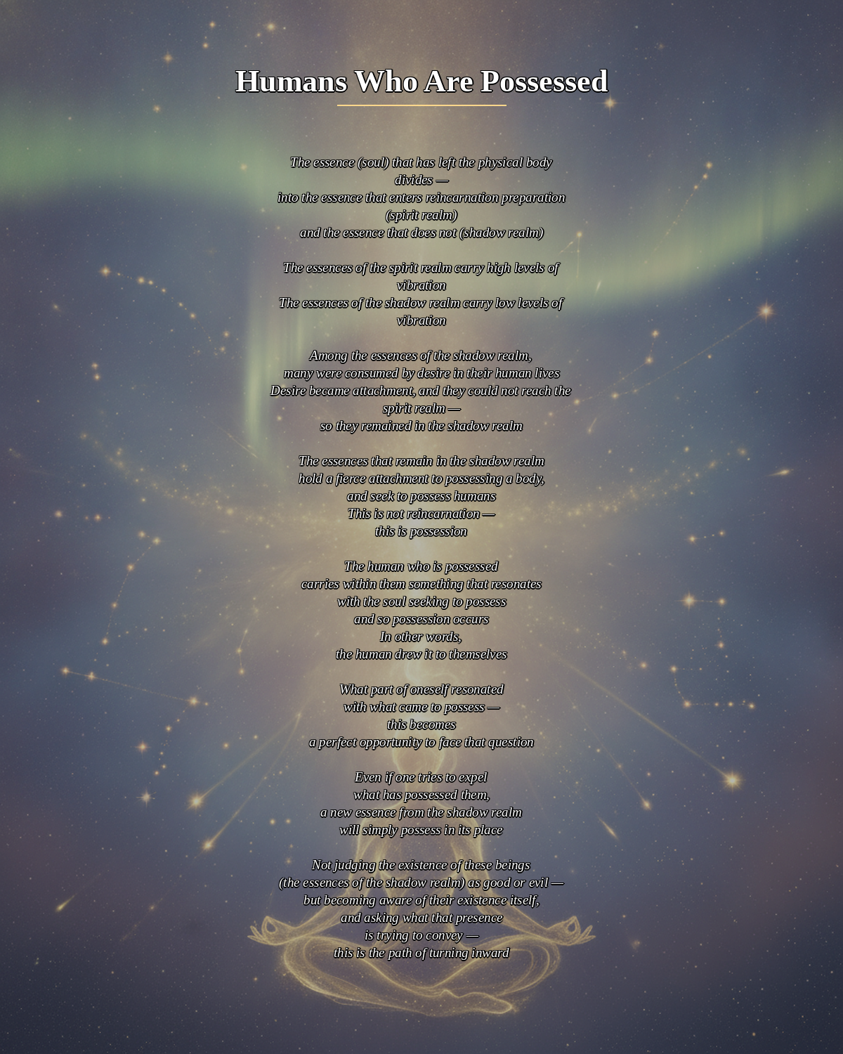 №045_Humans Who Are Possessed