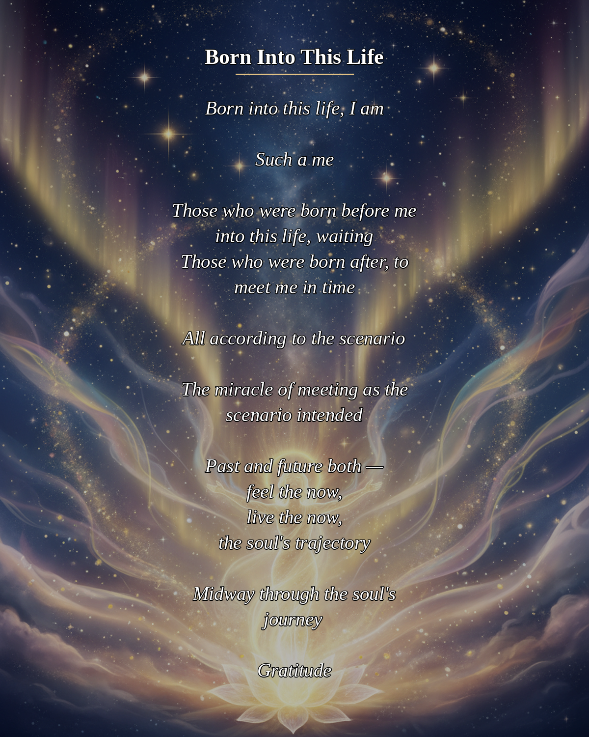 №065_Born Into This Life