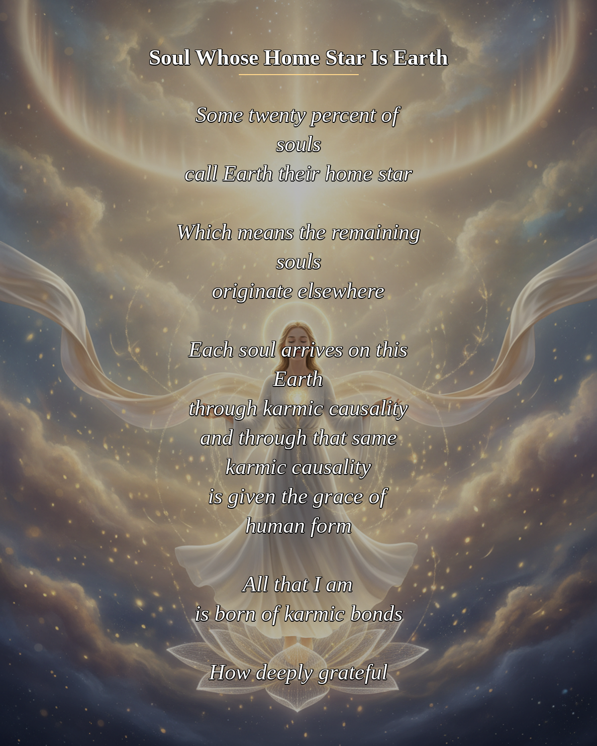 №122_Soul Whose Home Star Is Earth