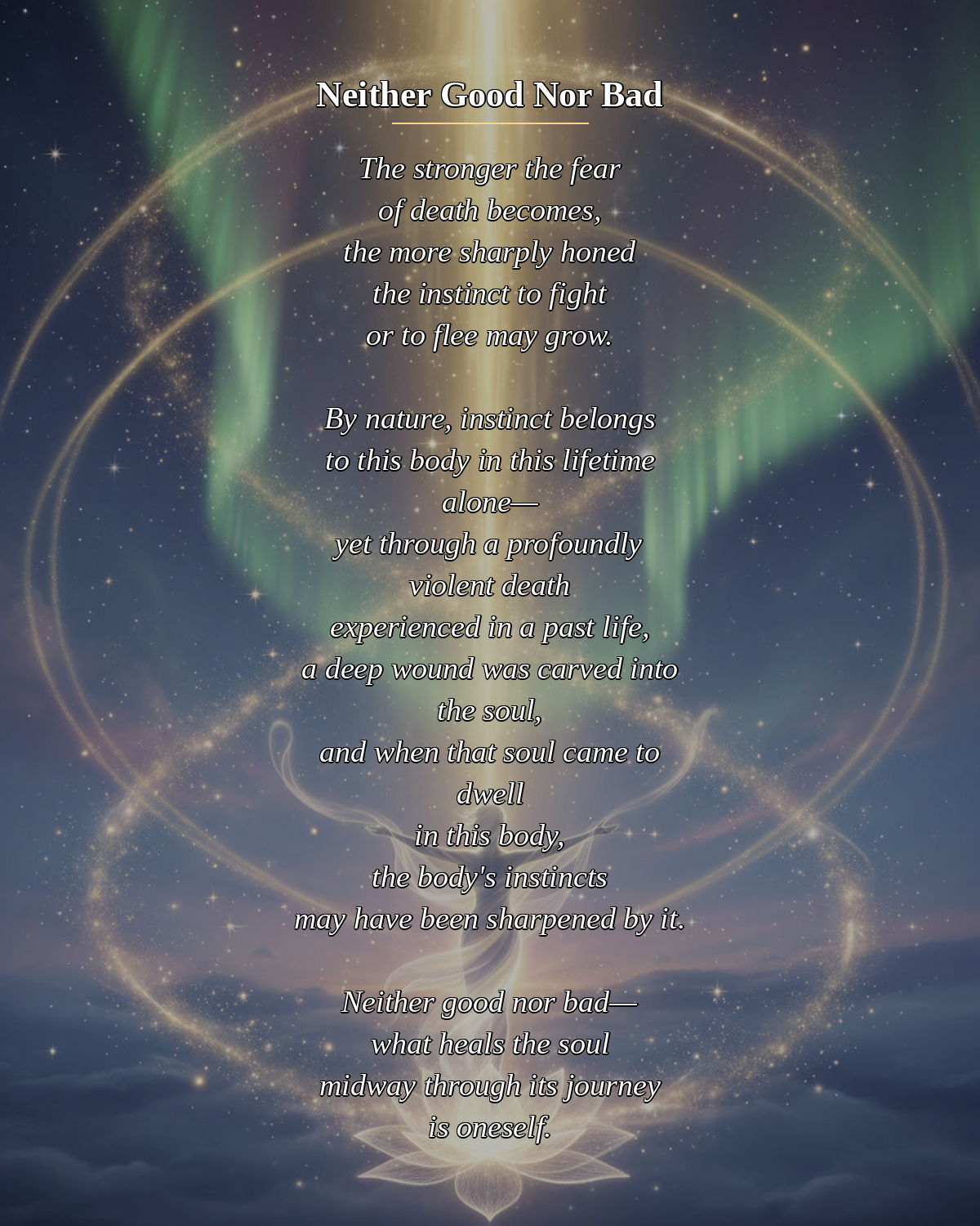 №132_Neither Good Nor Bad