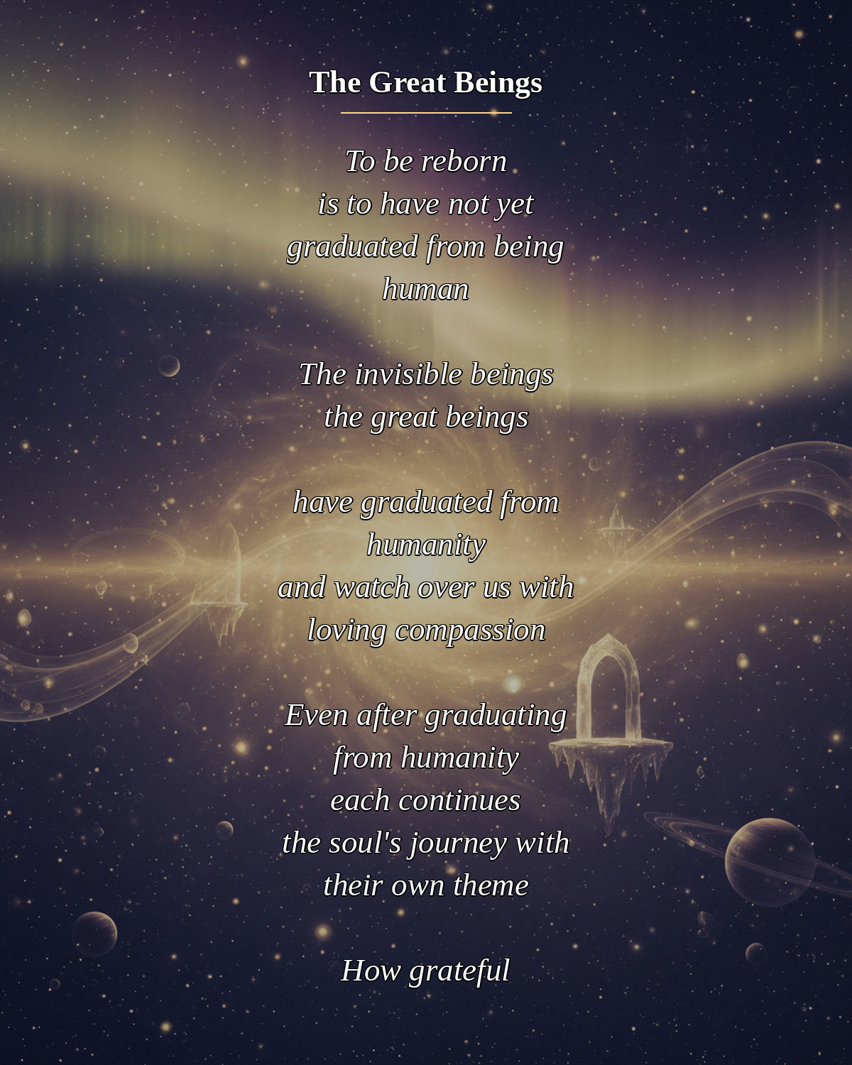 №133_The Great Beings