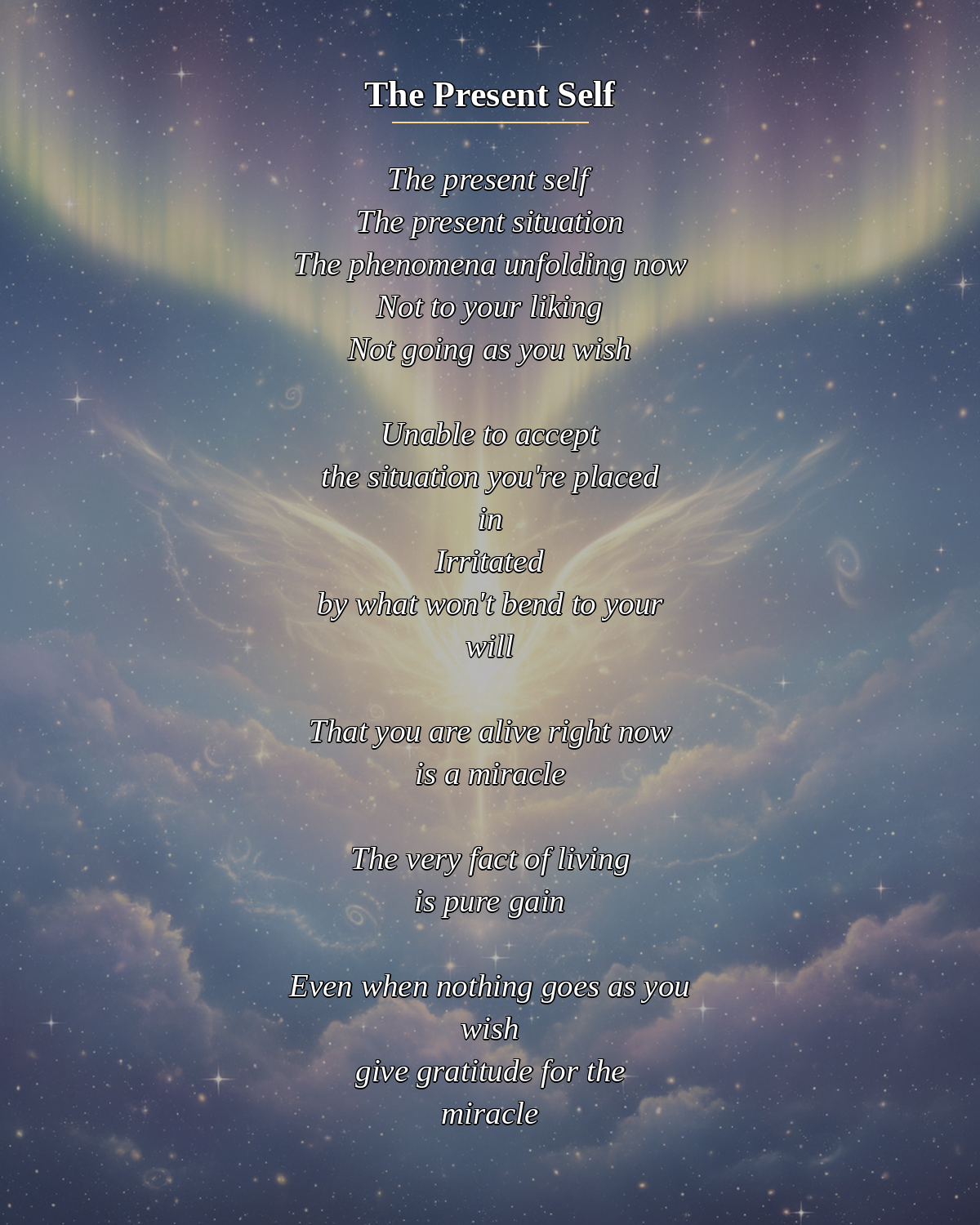 №408_The Present Self