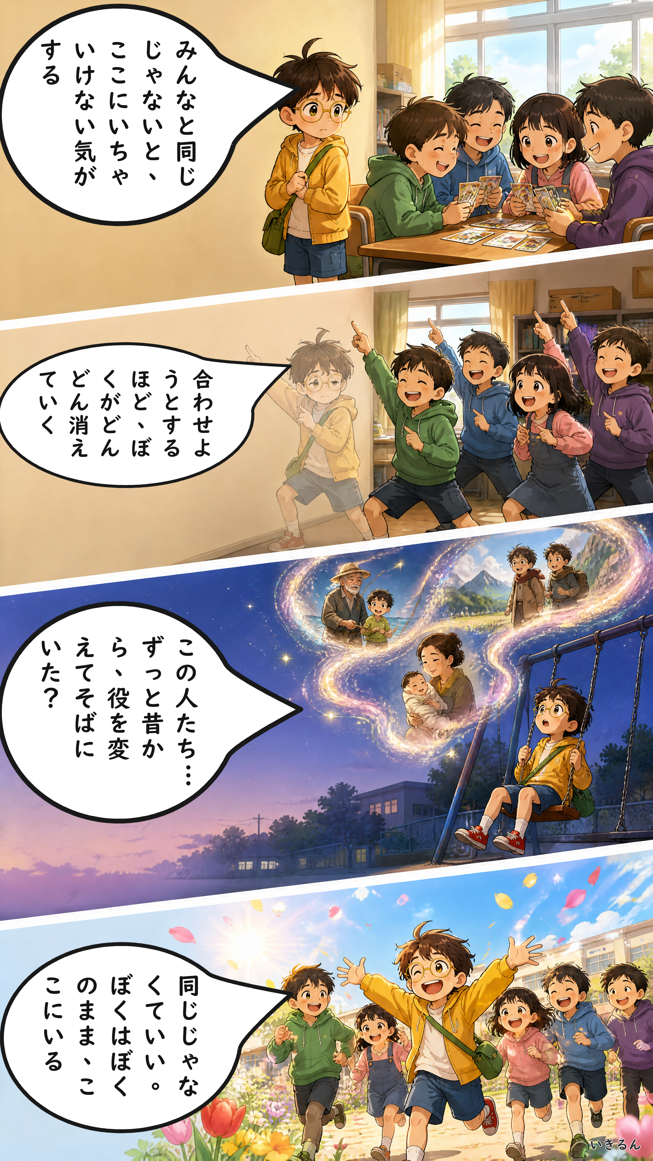魂の声を聴けばいい