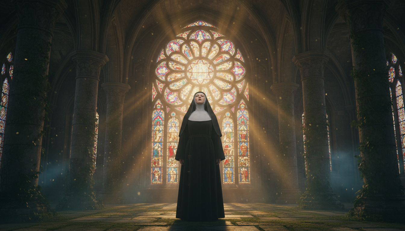 ステンドグラスの教会での前世の記憶