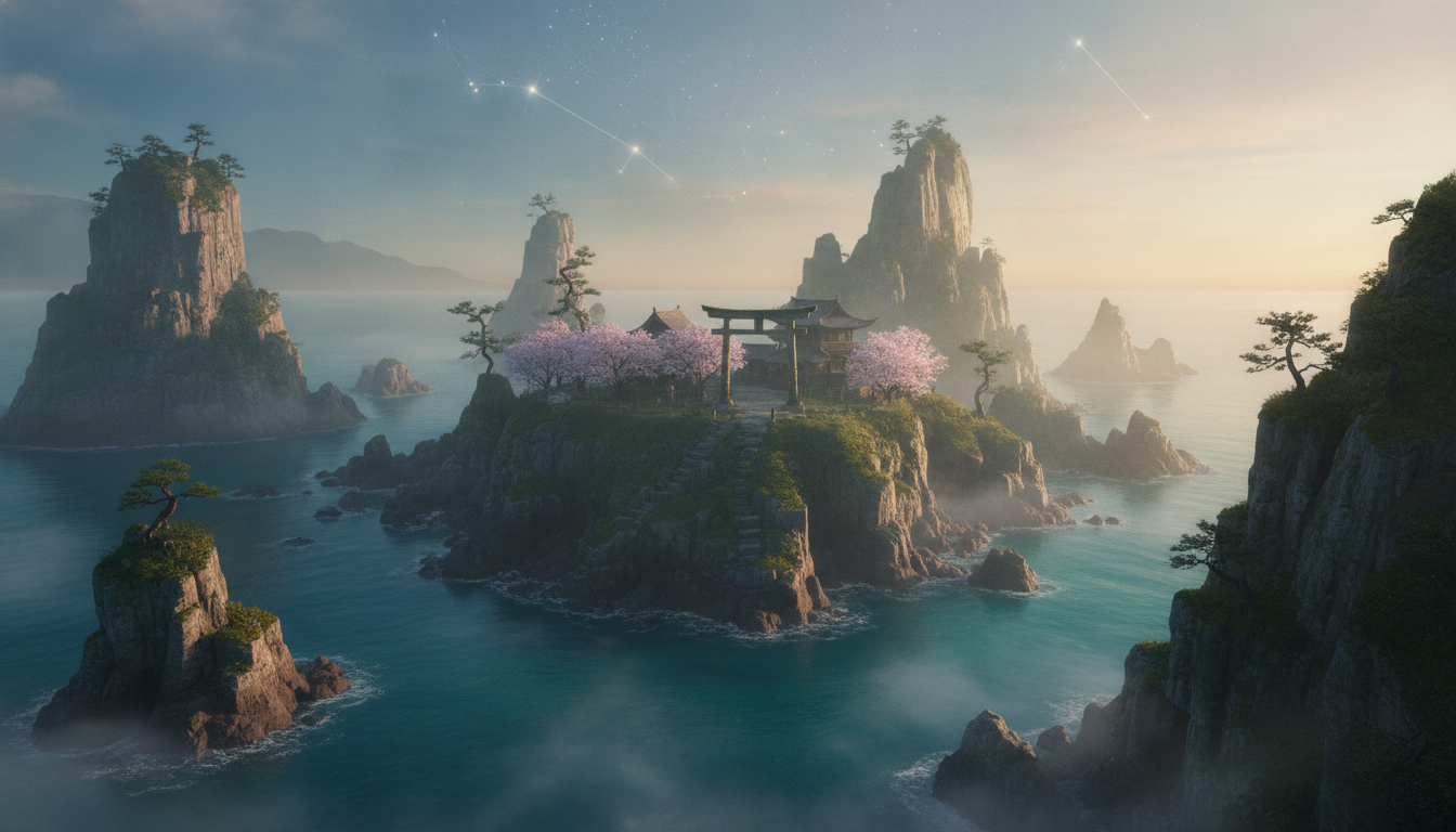 星の記憶を抱いた島